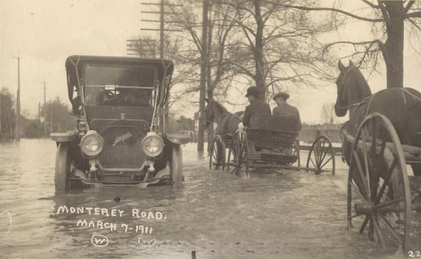 South First Street flood, 1911