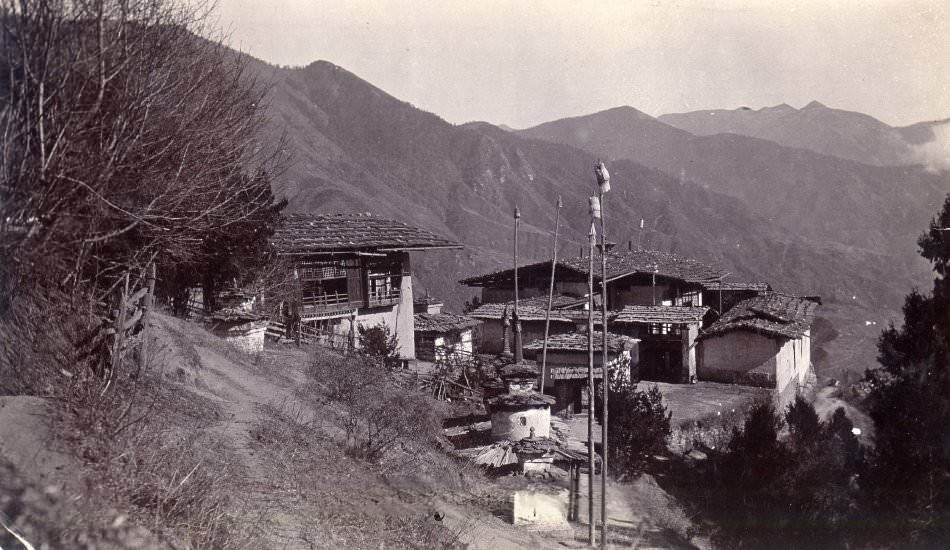 Kazi Gompa – Champethang, 1910s