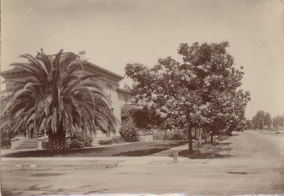 Asa Adam's House, San Jose, 1902