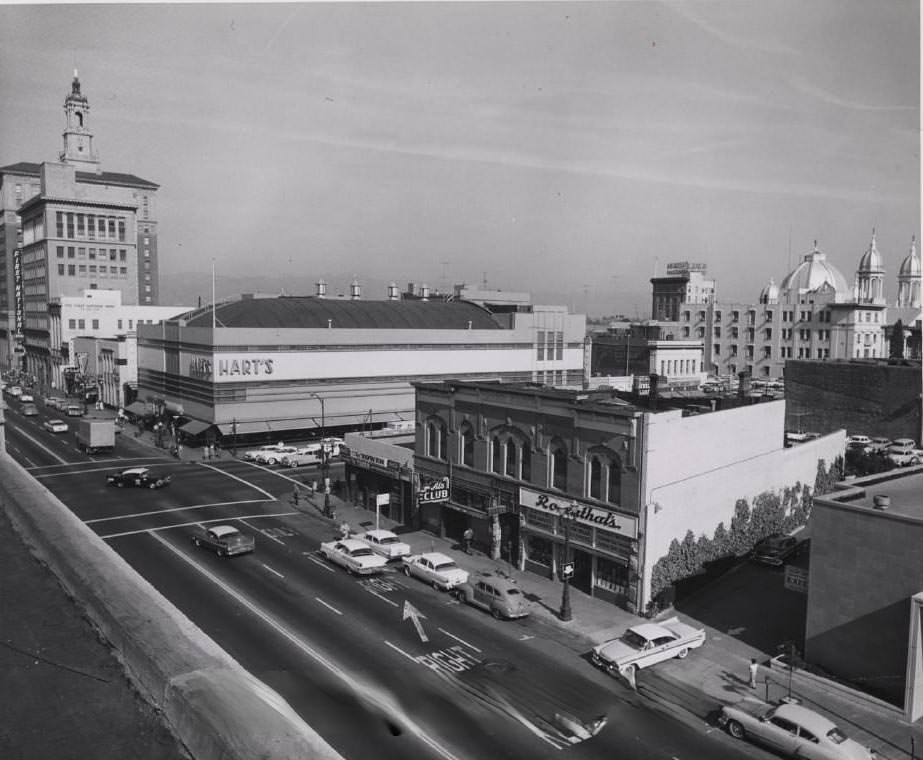 Corner of Santa Clara and Market Streets, 1959