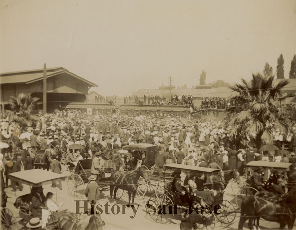 Southern Pacific Depot, North First Street, 1898