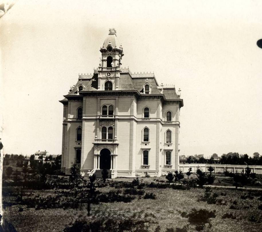 West Hall, University of the Pacific, 1875