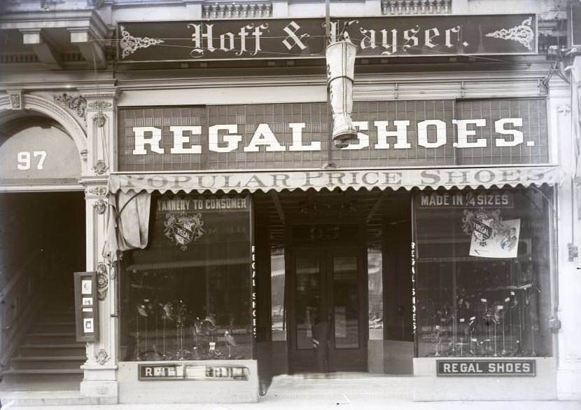 Regal Shoes, 1900s