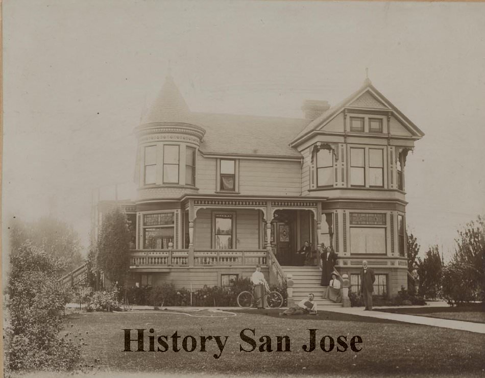 Socrates Kirk House on Hicks Rd, 1895