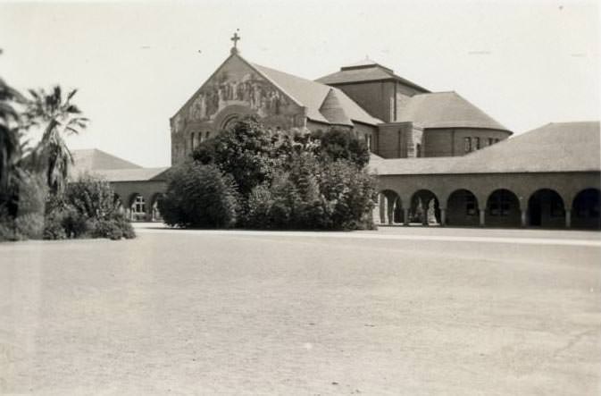 Stanford Memorial Church, 1910s