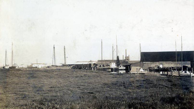 Alviso shipyard, 1915