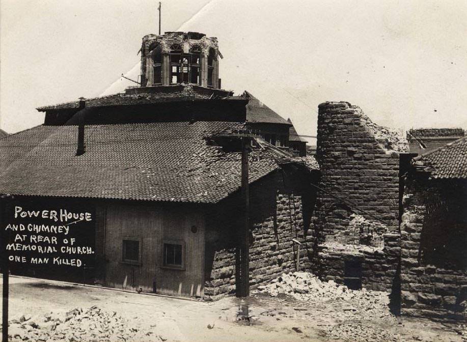 Power House, Stanford University, 1906