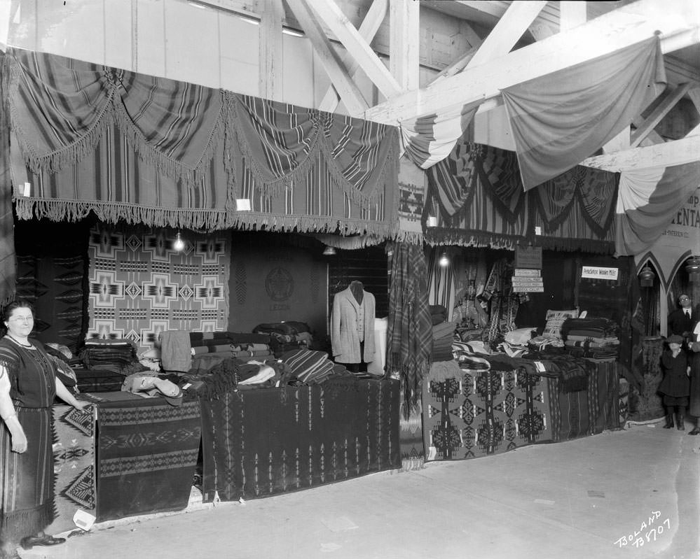 W.W. Fair Pendleton Wool Booth, 1923