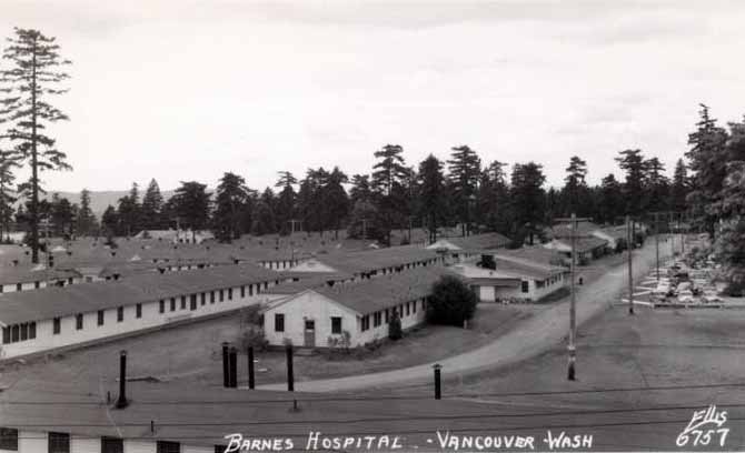Veterans Administration Hospital in Vancouver, 1946