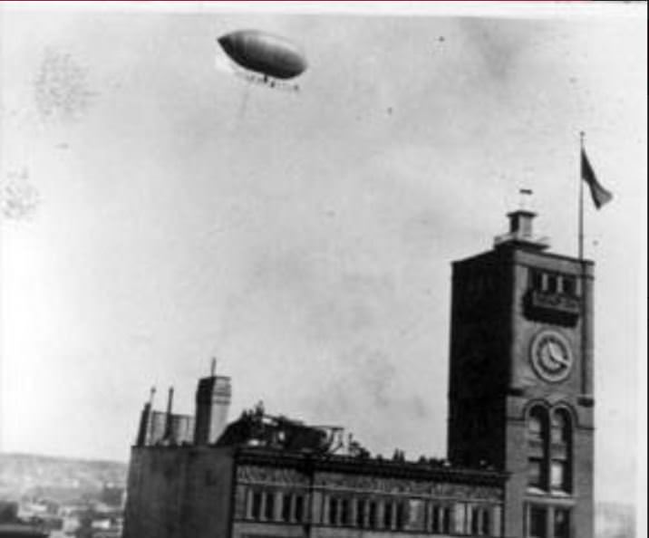 Captain Baldwin's Dirigible, 1905