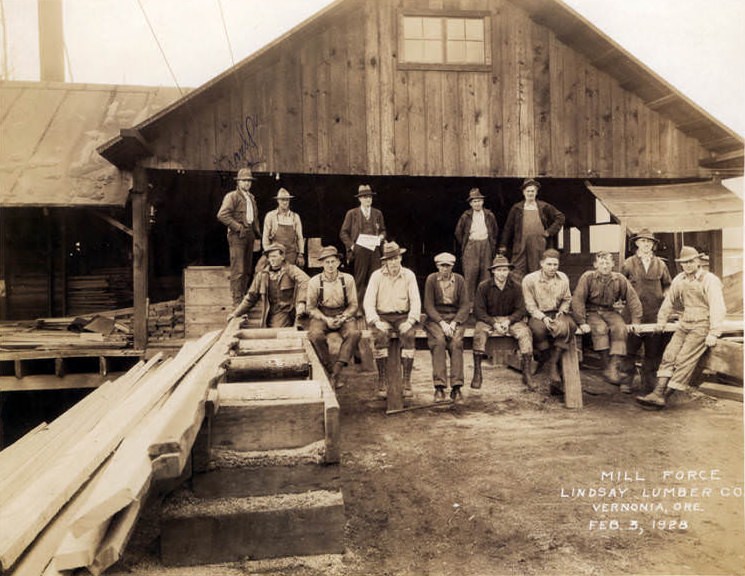 Lindsay Lumber Company, 1928