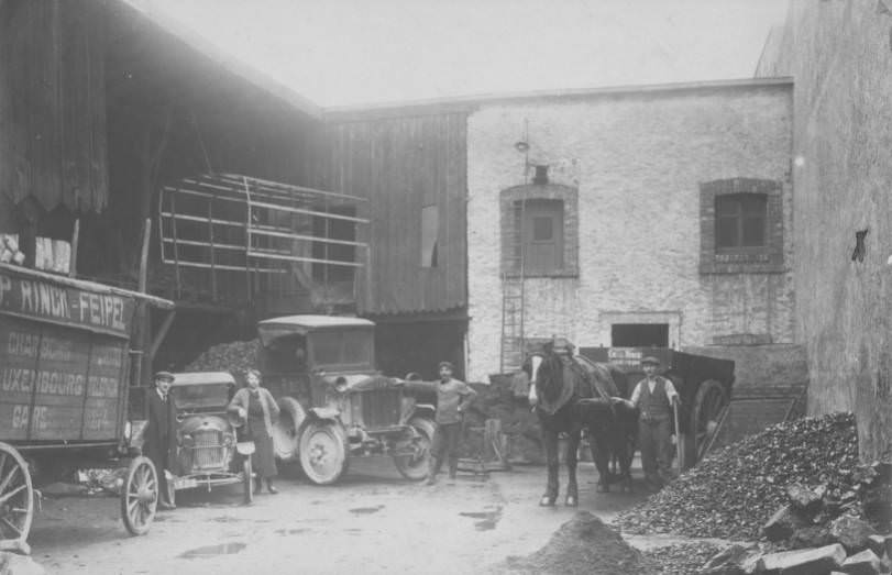 A family-owned rock business, 1940s