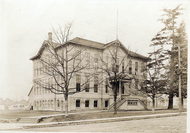 Central School, Vancouver, 1890