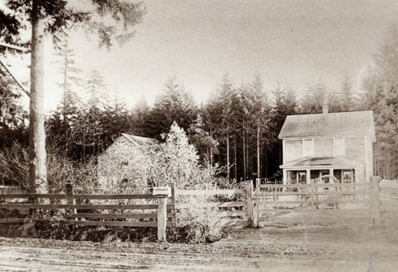 Mikiah and Rebecca Marshall Home, 1920.