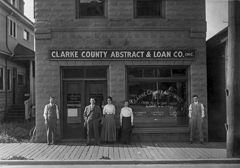Clarke County Abstract & Loan Co. Building, 1911