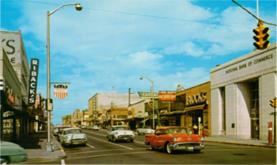 Downtown Vancouver, 1958