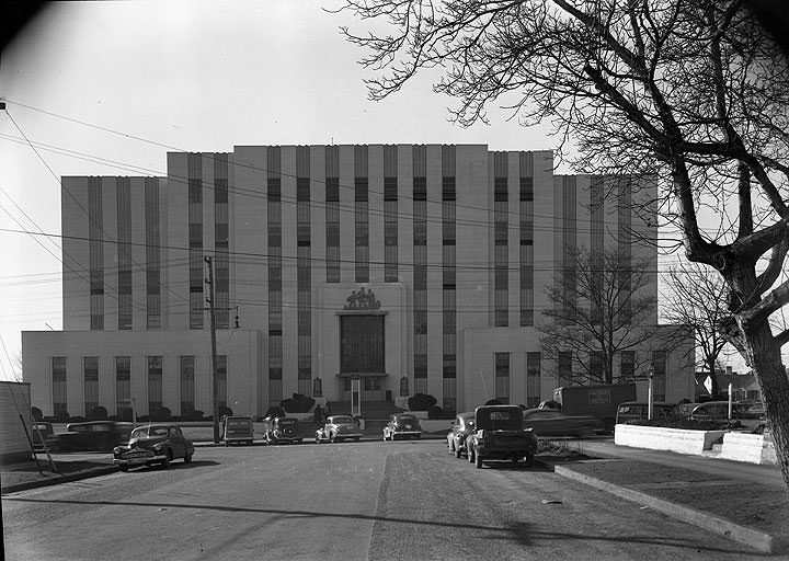 Clark County Courthouse, Vancouver, 1951