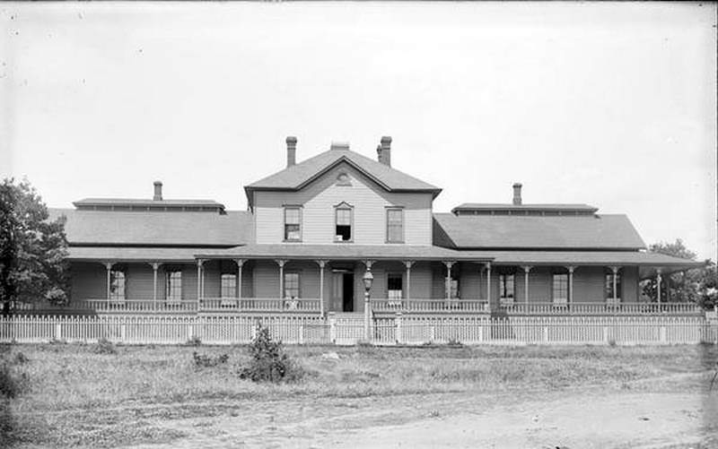 Barracks Headquarters, 1880