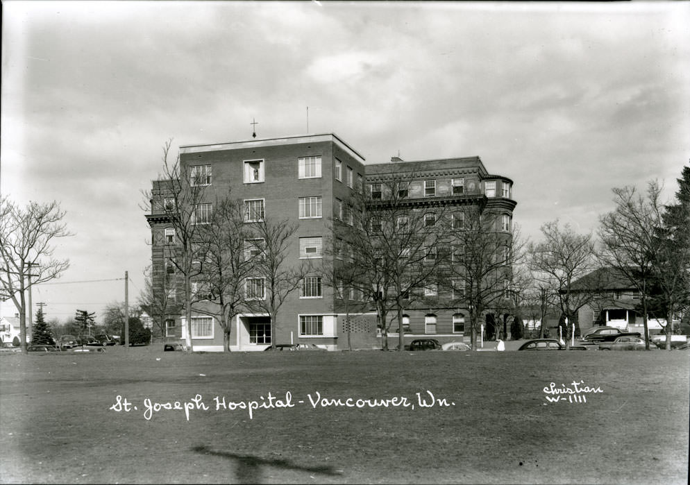 St. Joseph Hospital-Vancouver, 1954
