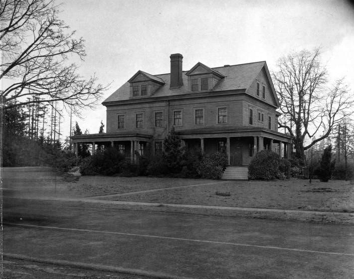 Fort Vancouver Officer's Row, 1948