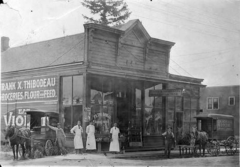 Frank X. Thibodeau Groceries, 1910s