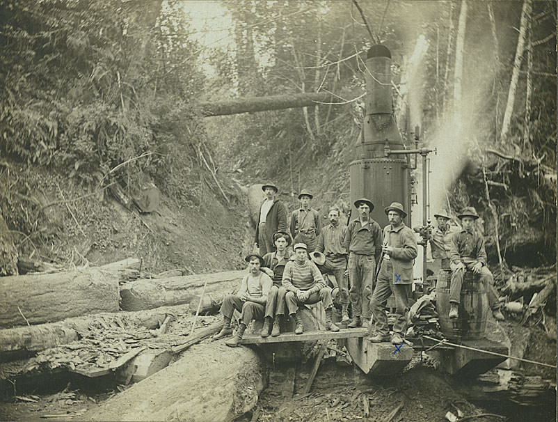 Tichenor's Camp, near Vancouver, 1910
