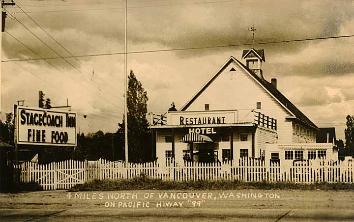 4 Miles North of Vancouver, Washington on Pacific Hiway "99", 1940