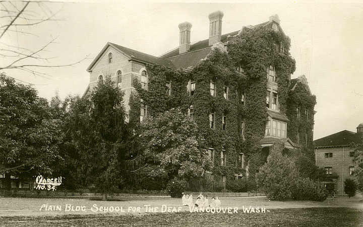 Main Building School for the Deaf Vancouver, 1920