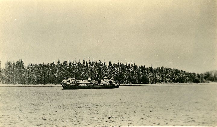 S.S. Cottage City Wrecked, Vancouver Island, 1911