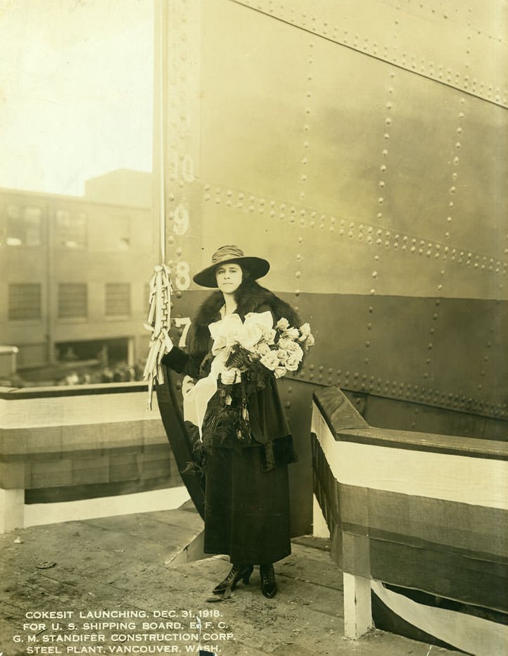 Standifer Construction Corp., Steel Plant, Vancouver, 1918