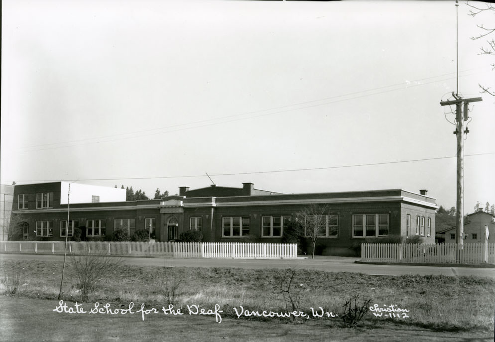 State School for the Deaf, Vancouver, 1950