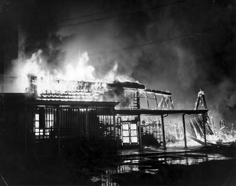 The General Store at the Kaiser Shipyard in Vancouver, Washington, 1948.