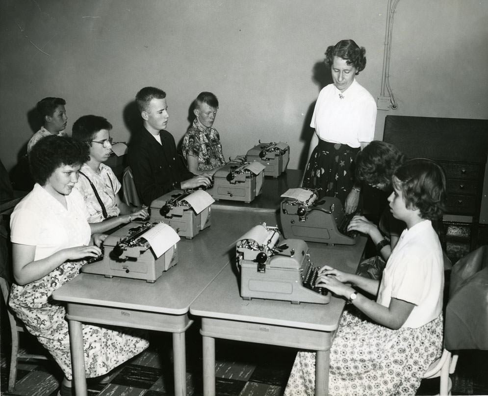 Washington State School for the Blind, Vancouver, 1960