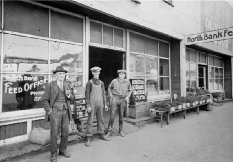 North Bank Feed Store, 1917