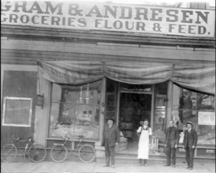 Andresen Grocery, 1910.