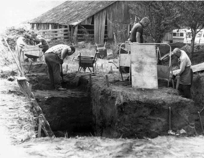 Archaeological Dig Site, 1900s