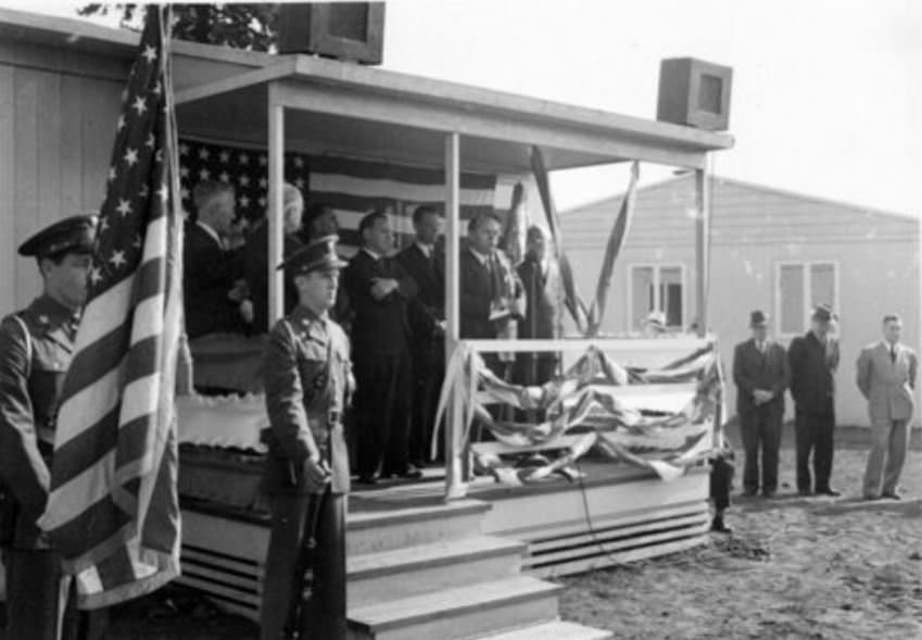 Opening Ceremonies of the Vancouver Housing Authority, 1940s