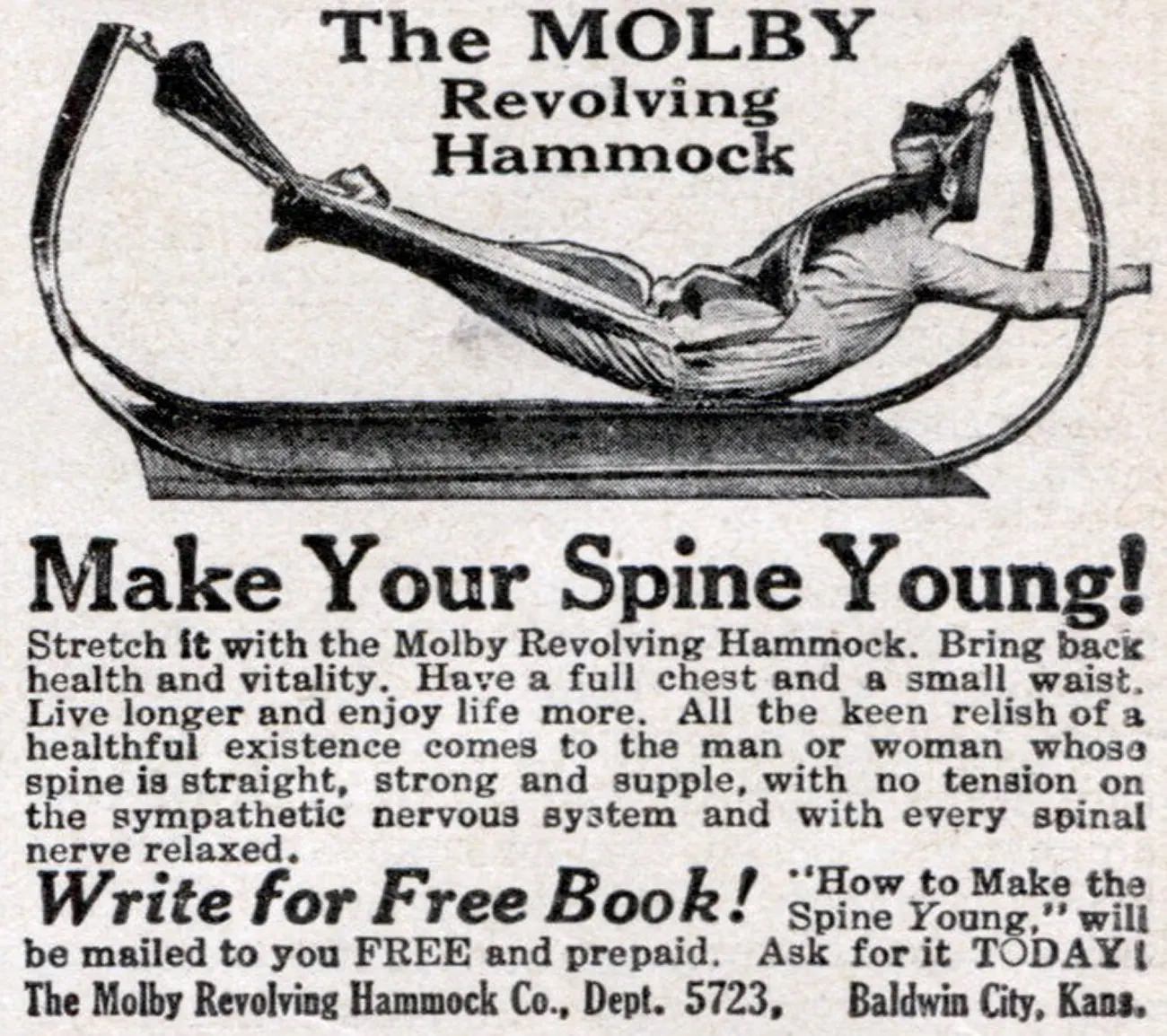 The Molby Revolving Hammock.