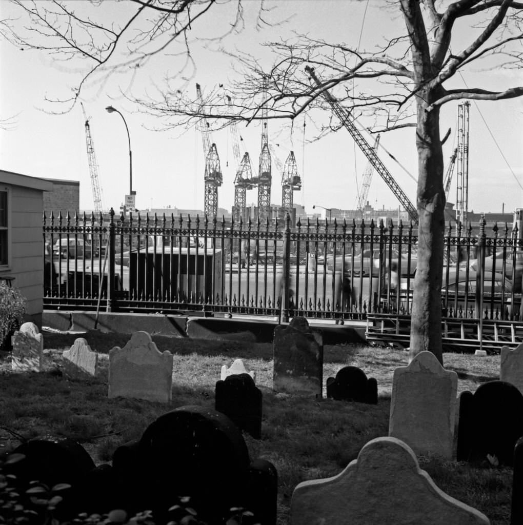 Construction of WTC Towers One & Two, St. Paul's Chapel 1968