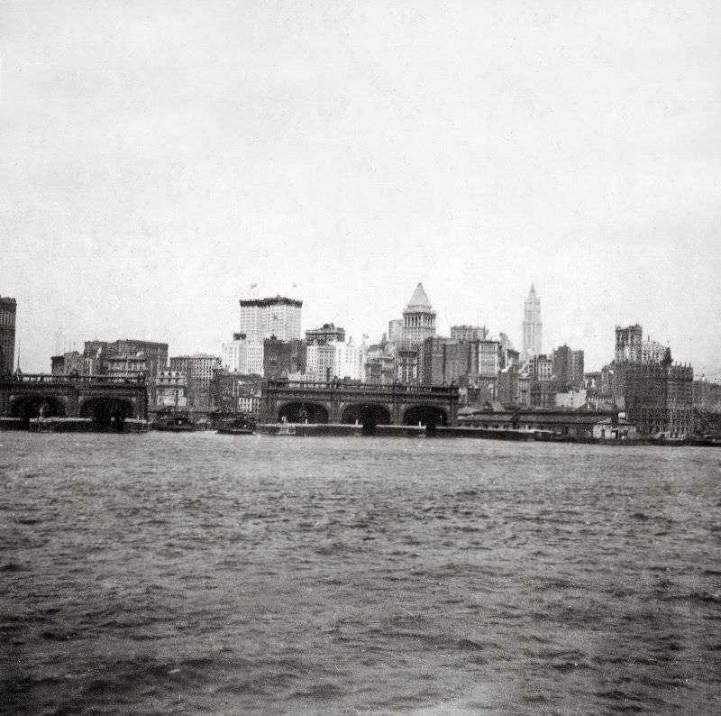 New York skyline, 1914