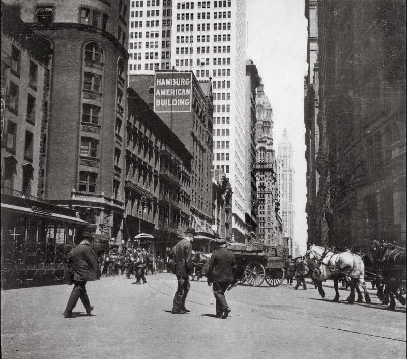 The Hamburg American Building, New York, 1914