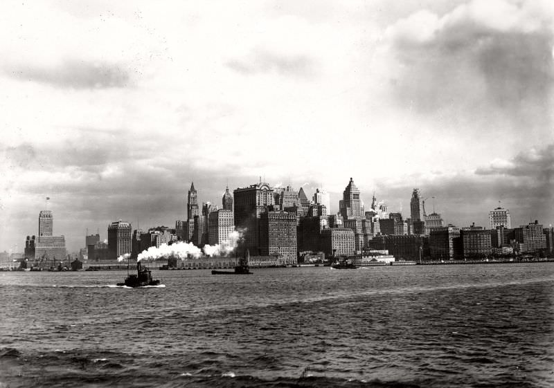 New York skyline, 1927