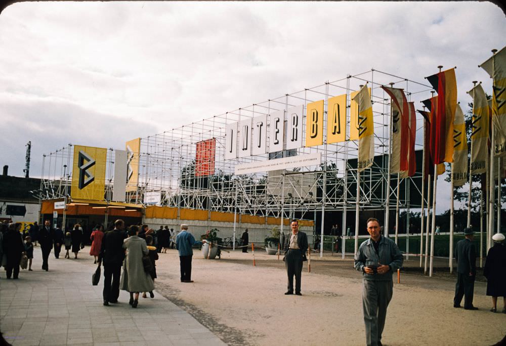 Interbau' was a housing development in West Berlin, constructed as part of the 1957 International Building Exhibition.