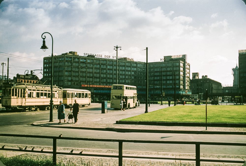 Berliner Sparkasse (savings bank) - the current headquarters of Landesbank Berlin, in Alexanderplatz.