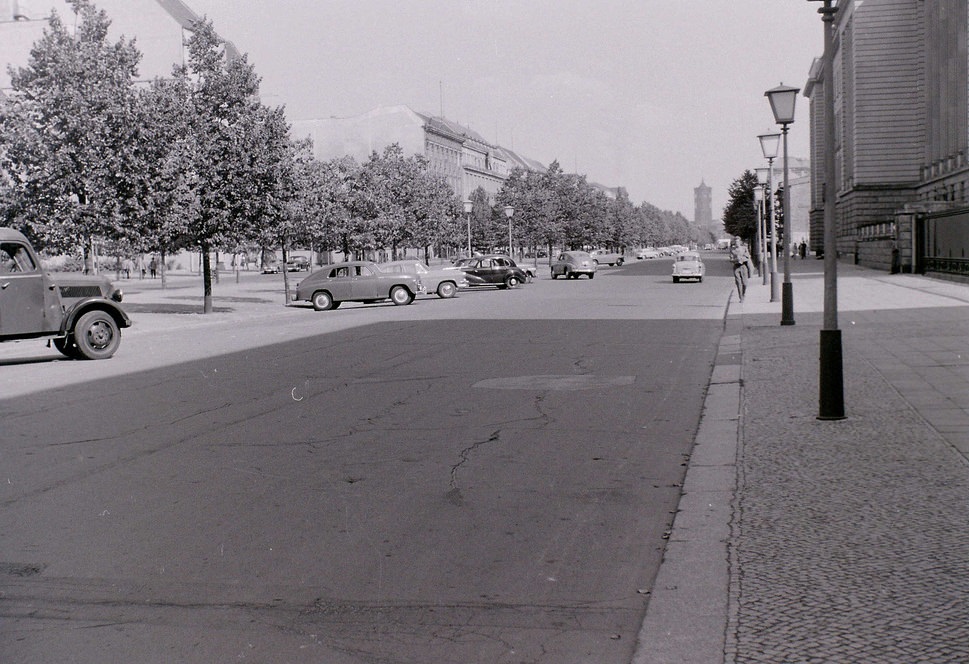 Unter den Linden was the boulevard in East Berlin encountered after passing through the Brandenburger Tor.