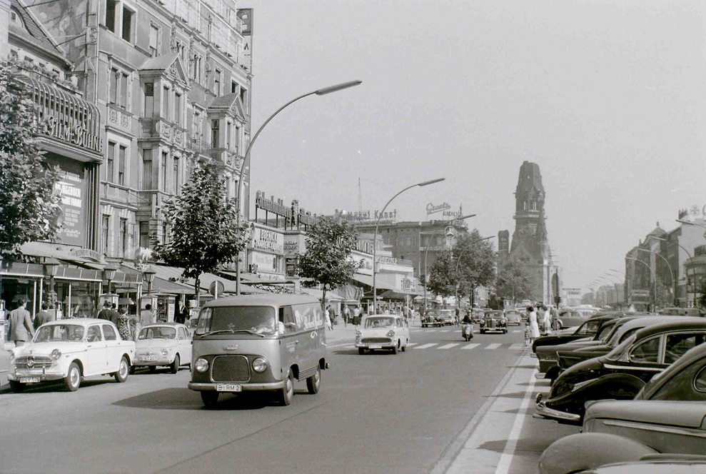 Kurfuerstendamm, West Berlin.