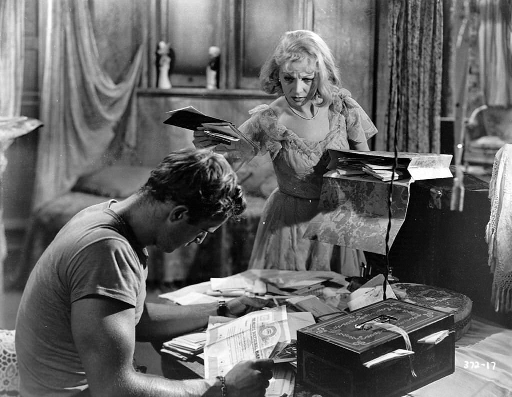 Marlon Brando and Vivien Leigh in 'A Streetcar Named Desire'.