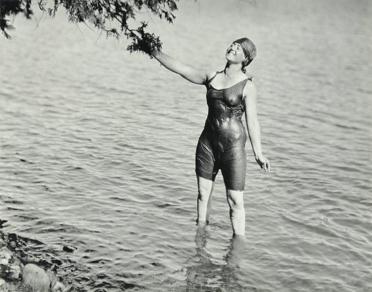 Ellen Koeniger (Morton), the niece of photographer Frank Eugene, visited Lake George in 1916.