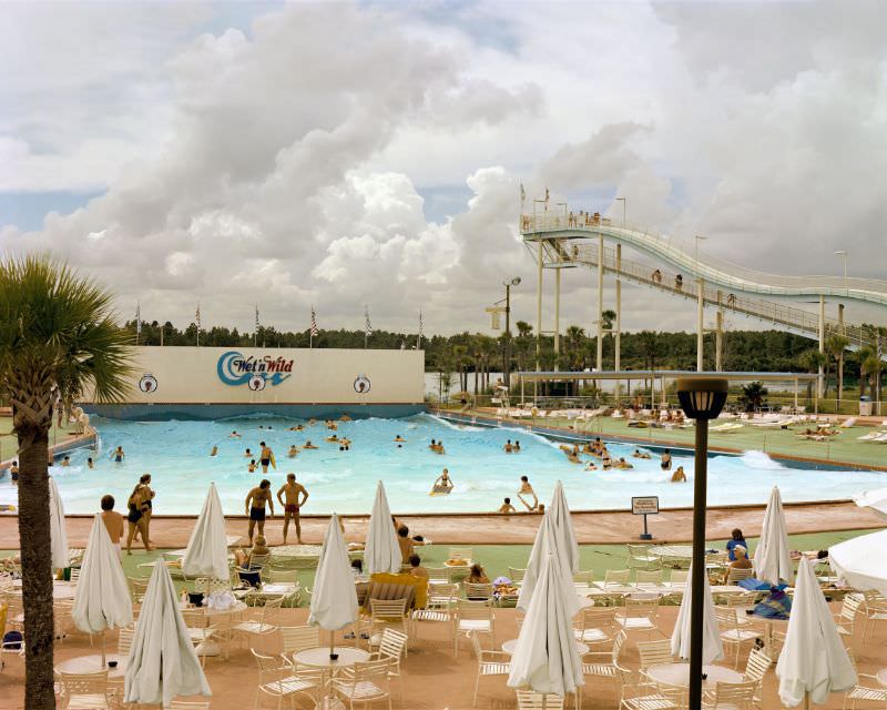 Wet n’ Wild Aquatic Theme Park, Orlando, Florida, September 1980