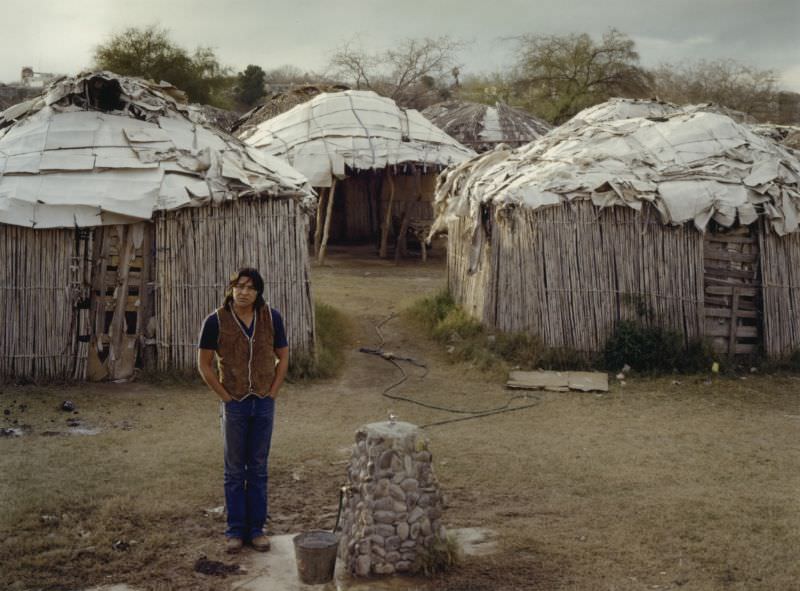A Kickapoo Man in Eagle Pass Texas, January 1983